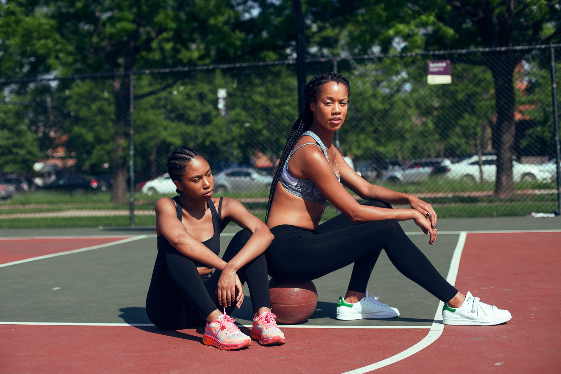 Boody Active, on the court.