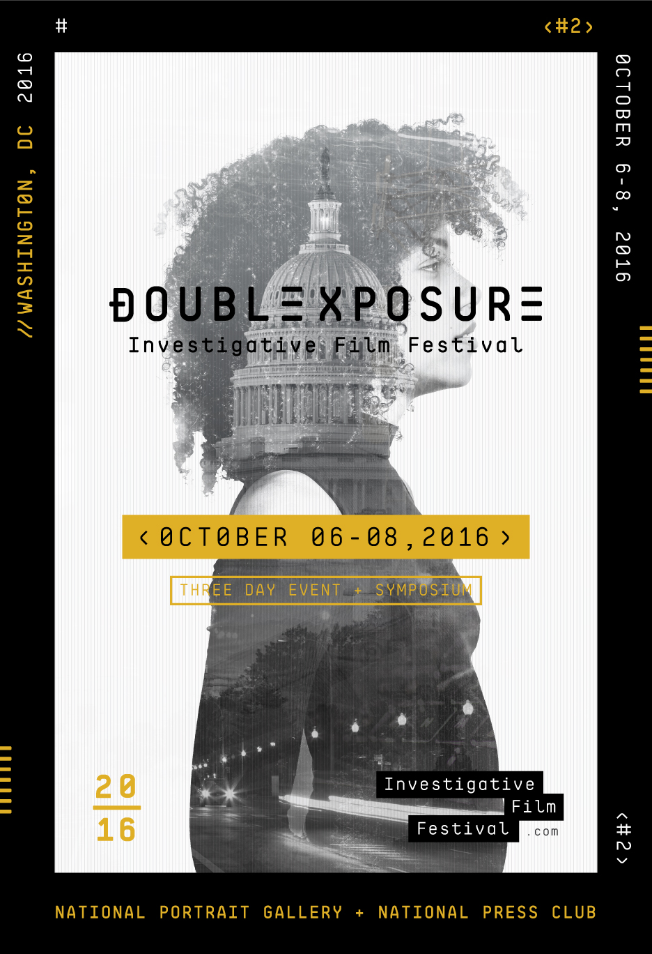 Double Exposure poster, 2016