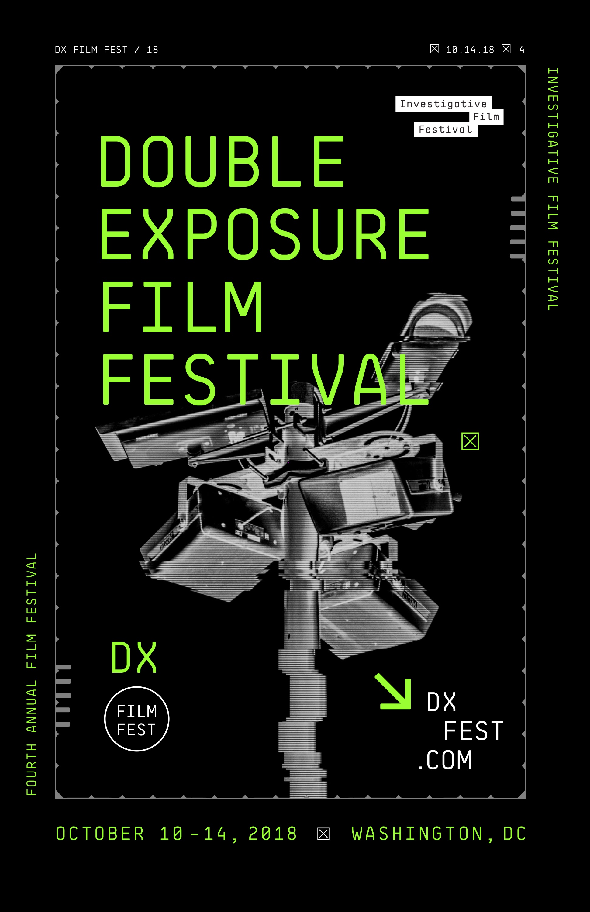 Double Exposure poster, 2018