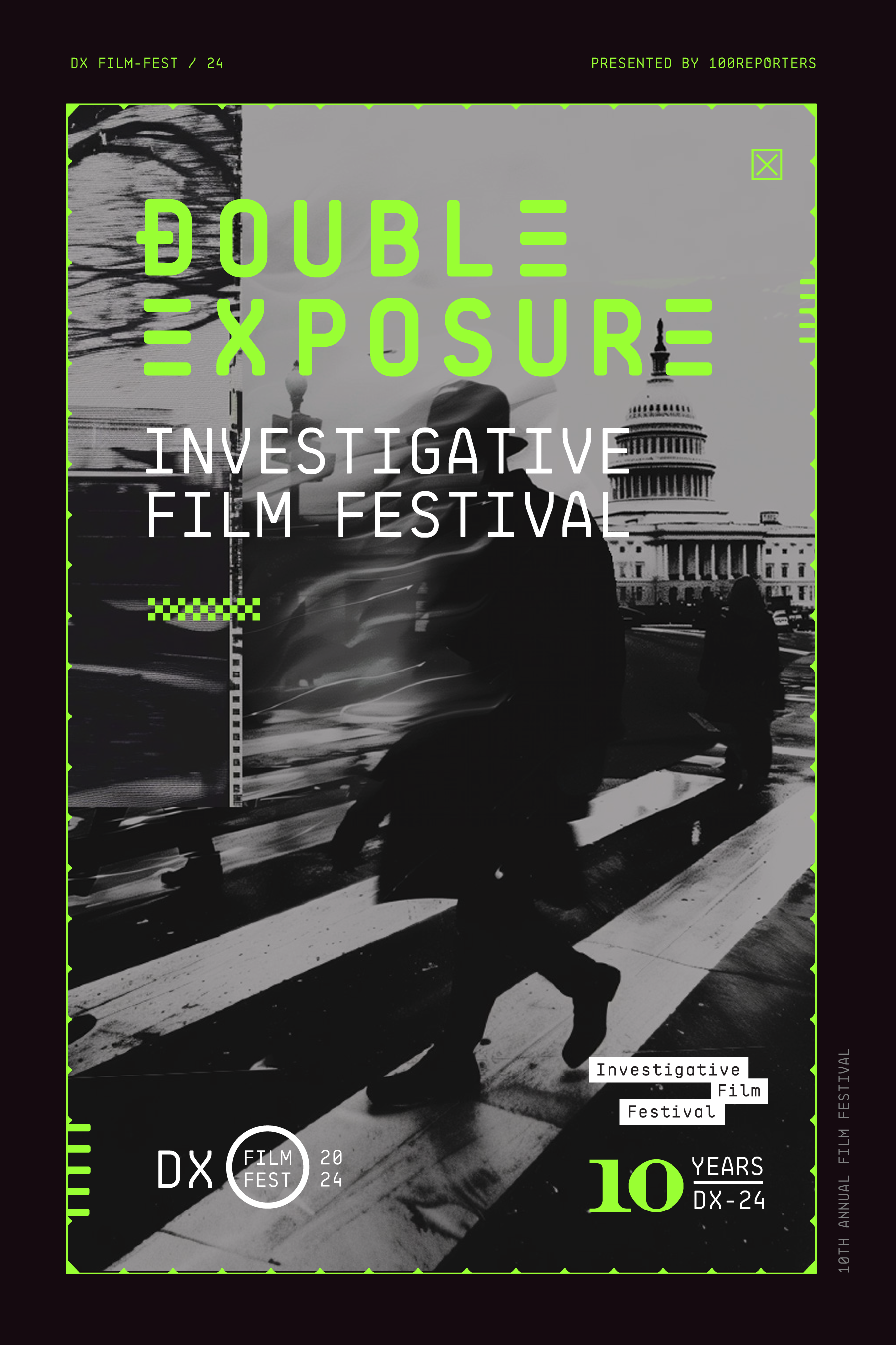 Double Exposure poster, 2024
