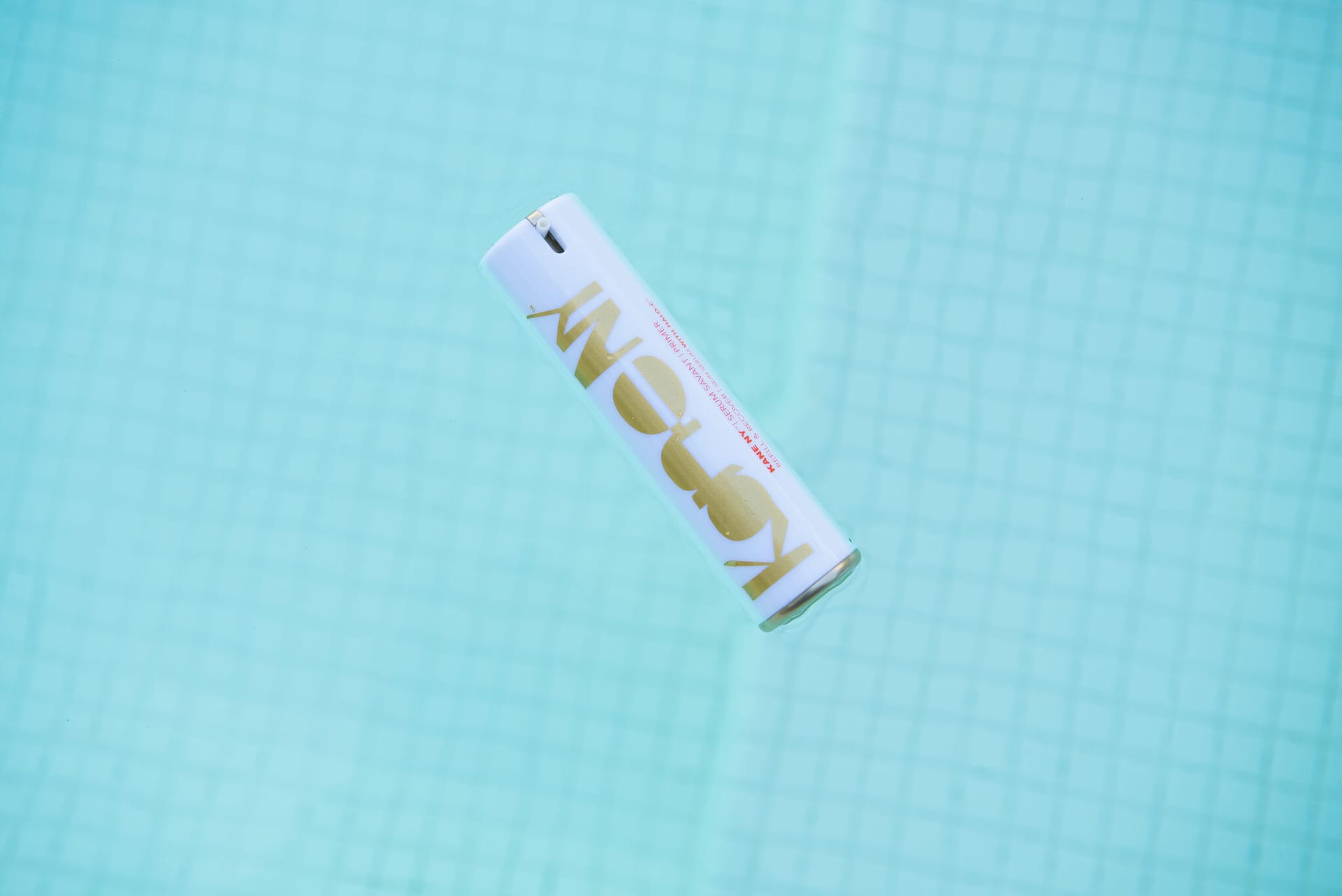 Kane NY serum on water.