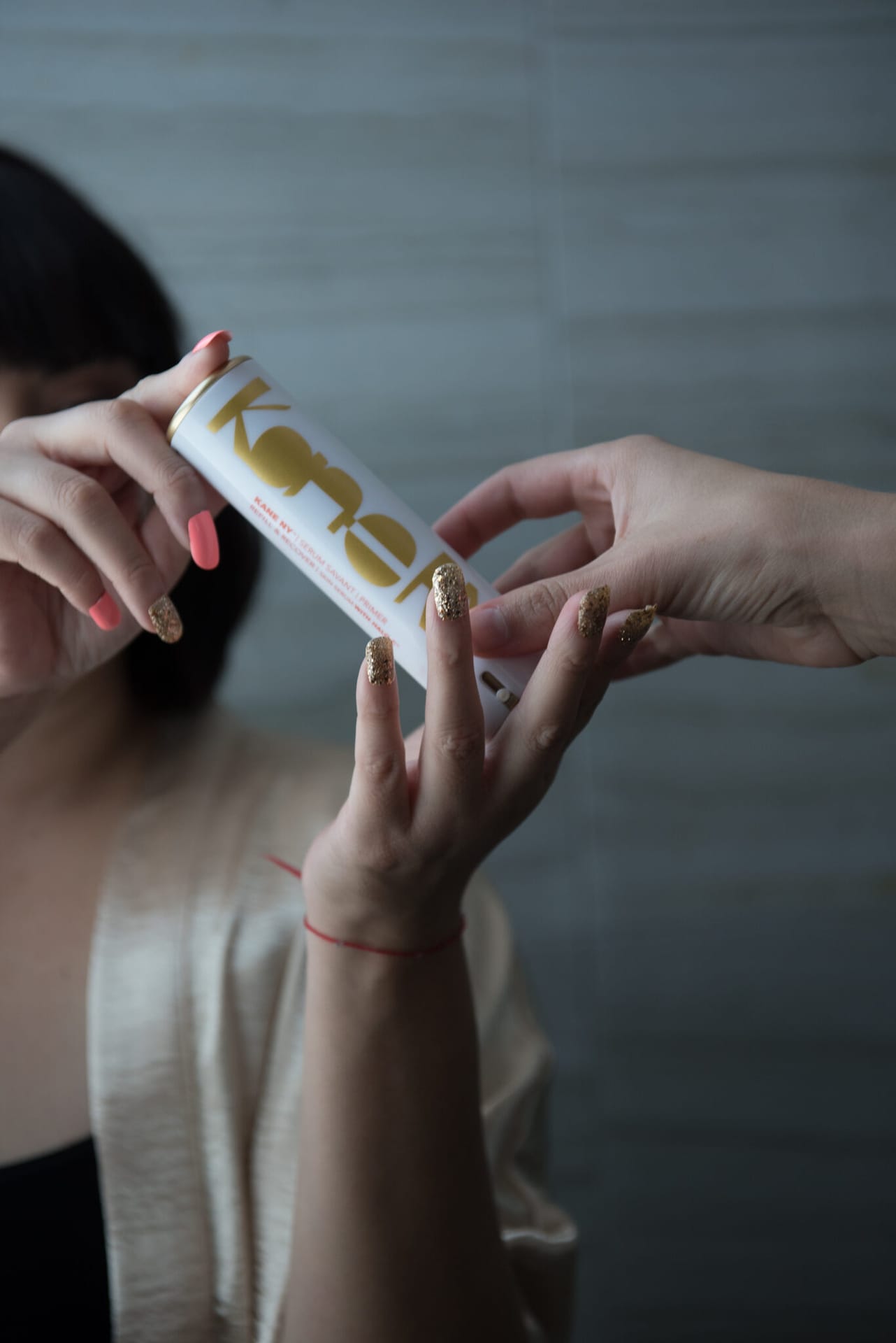 Kane NY serum, in hand.